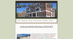 Desktop Screenshot of kostisenterprises.com